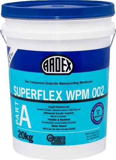 ARDEX WPM 002 PART A 20KG PAIL LIQUID 